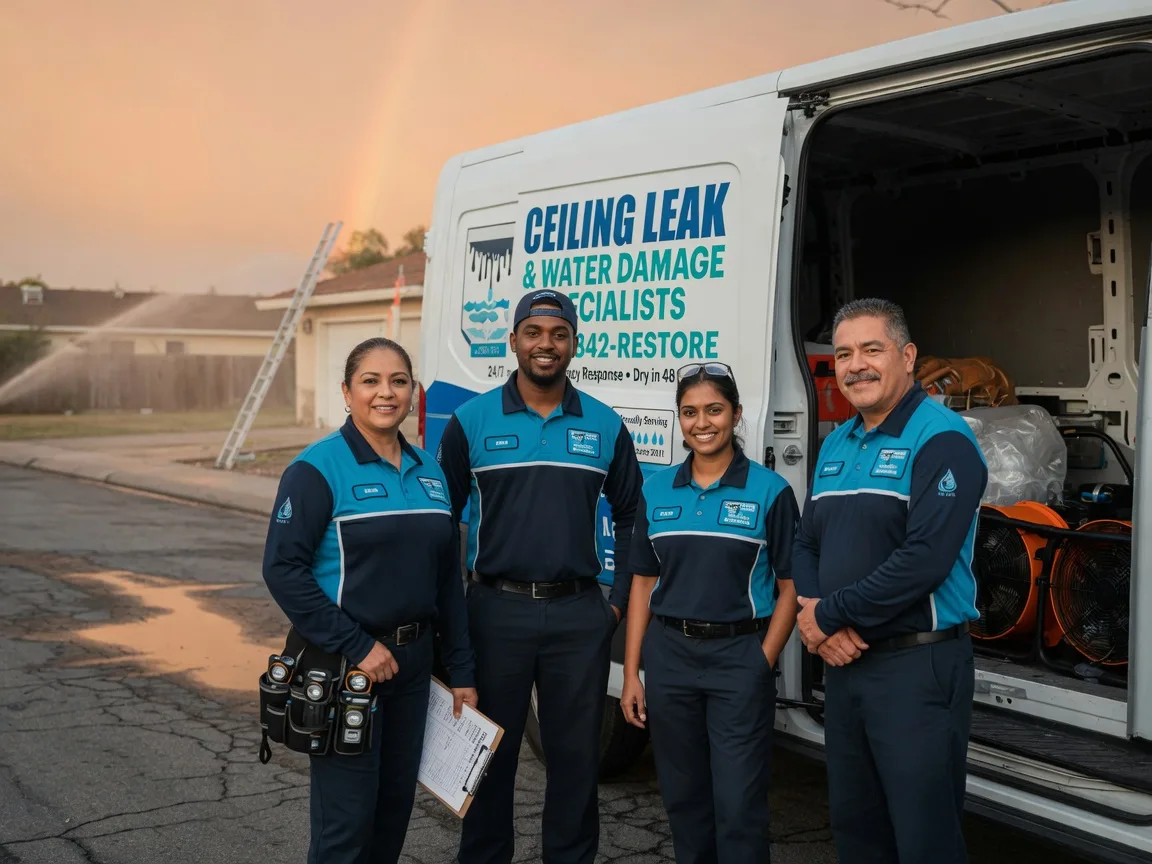 Ceiling Leak Cleanup company in Paradis, LA